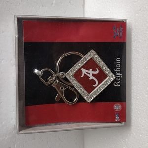 University of Alabama Crimson Tide Keychain Ring, purse charm